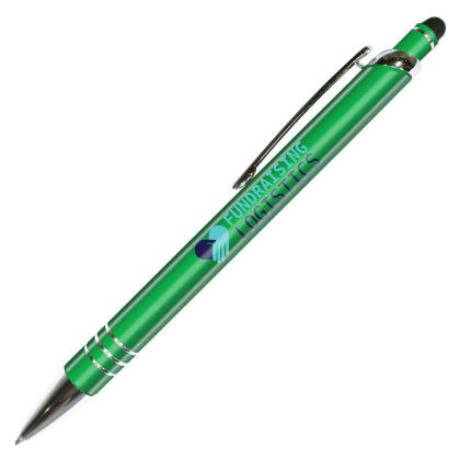 Custom FCD Halcyon Vortex Metal Pen/Stylus - Green
