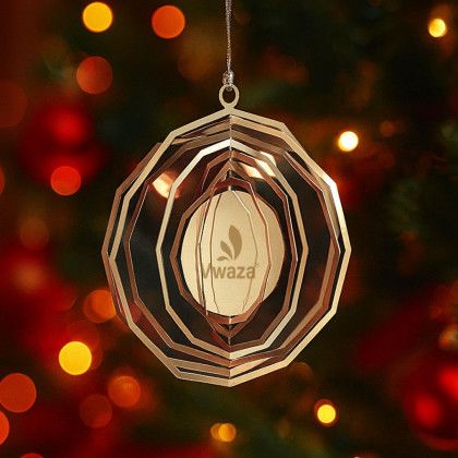 Custom Beaming Pop Out Christmas Tree Ornament - Lifestyle