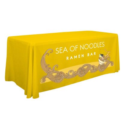 Custom 6' Standard Table Throw - Lemon