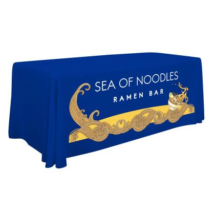 Custom 6' Standard Table Throw - Royal blue