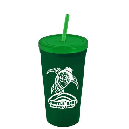 Promotional Sport Sipper 24 oz - Dark Green 