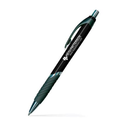 Custom Tropical Click Pen - Black 