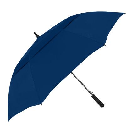 Custom StrombergBrand Vented Club Canopy Golf Umbrella - Navy