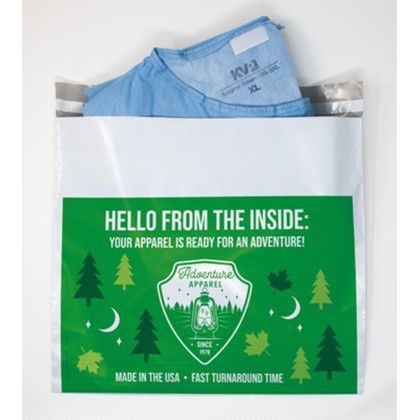 Custom Poly Mailers Full Color (14.25" x 12") - Packaging View Custom Poly Mailers Full Color (14.25" x 12") - Packaging View