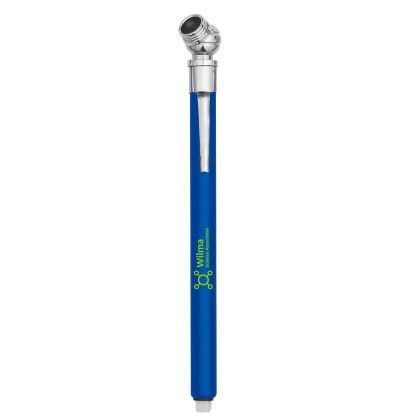 Custom Tire Gauge With Clip - Metallic Blue 