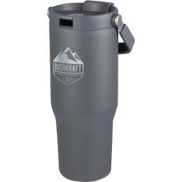 Custom Carnival Recycled Sip Or Swig Tumbler 30 oz - Gray