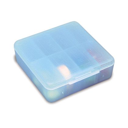 Custom Compact Pill Box - Trans Blue