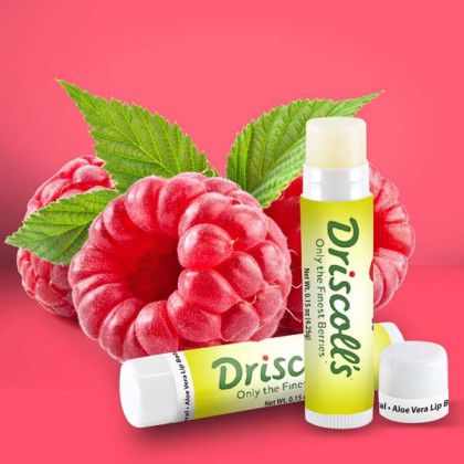 Custom SPF 30 Sunscreen 2 Oz Tottle With Carabiner + Clip Balm - raspberry 