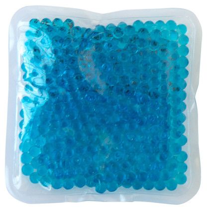 Custom Gel Beads Hot/Cold Pack Square - Blue