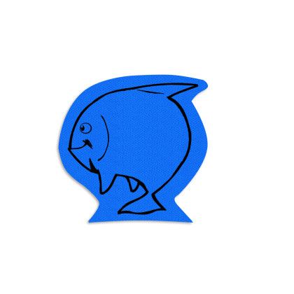 Custom Fish Jar Opener - Blue