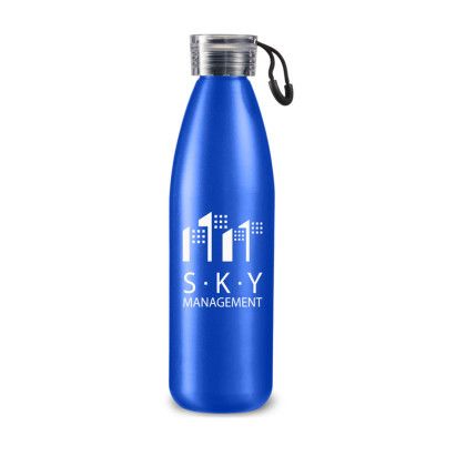 Custom Aerial Aluminum Bottle 23.66 oz. - Reflex blue