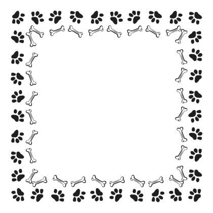 Custom USA Made Bandana with Border Print-Cotton - Border_29 Custom USA Made Bandana with Border Print-Cotton - Border_29