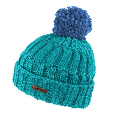 Colorful Pom Pom Knitted Beanies - Multicolor Colorful Pom Pom Knitted Beanies - Multicolor