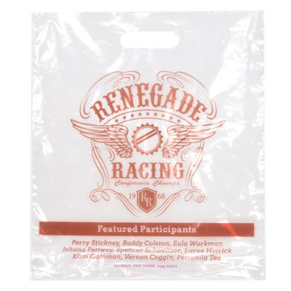 Custom Digital Full Color 2-Sided Clear Plastic Bags with Gusset - 12" x 13.5" x 3"-Front view Custom Digital Full Color 2-Sided Clear Plastic Bags with Gusset - 12" x 13.5" x 3"-Front view