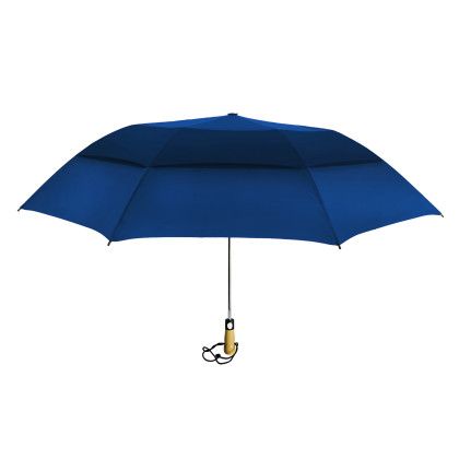 Custom Vented Little Giant Umbrella StrombergBrand - Navy blue