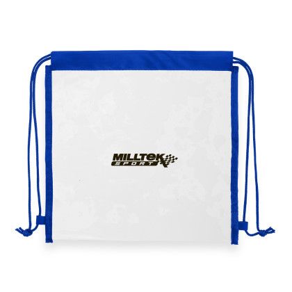 Custom All Access Drawstring Backpack - Royal