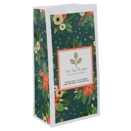 Custom Christmas Scatter Design 3 SOS Paper Bag - 5" x 9.75" x 3.125"