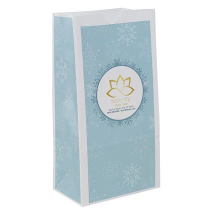 Custom Christmas Scatter Design 2 SOS Paper Bags - 5" x 9.75" x 3.125"