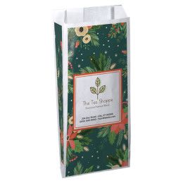 Custom Christmas Scatter Design 3 Merchant Paper Bags - 5" x 10" x 2"