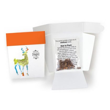 Custom Holiday - Planter Pot Seed Packet - Design A Custom Holiday - Planter Pot Seed Packet - Design A