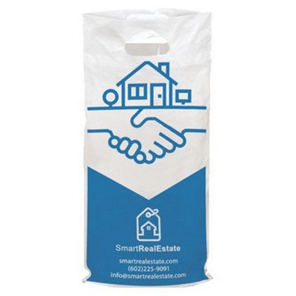 Custom Digital Full Color 1-Sided Plastic - 6" x 13" - Open view