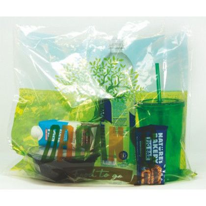 Custom Digital Full Color 1-Sided Clear Plastic Bag - 18" x 15"- Open view Custom Digital Full Color 1-Sided Clear Plastic Bag - 18" x 15"- Open view