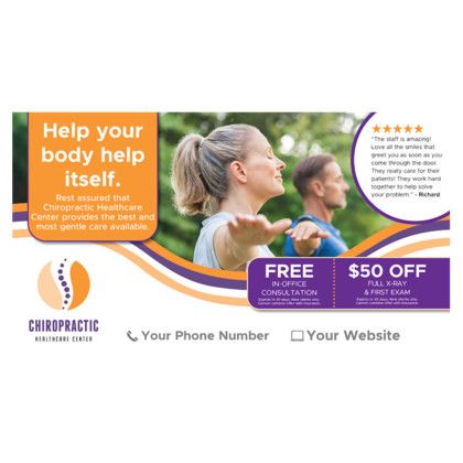 Custom Full Color 2-Sided Supersized Postcard - 10.5" x 5.75"- Front side Custom Full Color 2-Sided Supersized Postcard - 10.5" x 5.75"- Front side