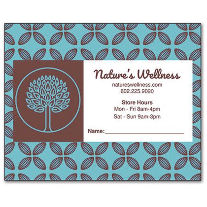 Custom ReStix Removable Package Label - 5" x 4" - Front side