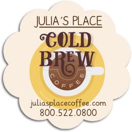 Custom Flower Adhesive Package Label - 2.25" x 2.25" - Back side