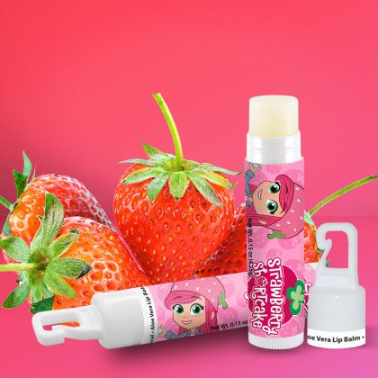 Custom Clip Balm - Strawberry
