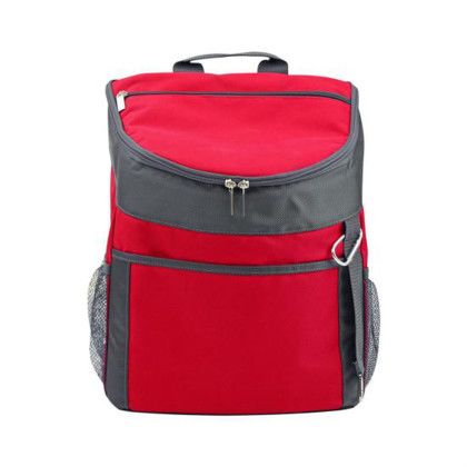 Promotional 28 Can Backpack Cooler - Red