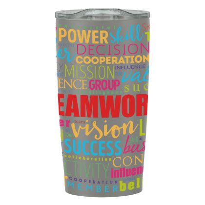 Customized 20 oz. Full Color Himalayan Tumbler - Matte Gray