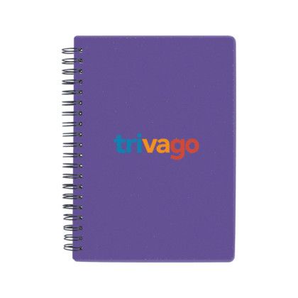 Custom Sweda Translucent Notebook - Purple