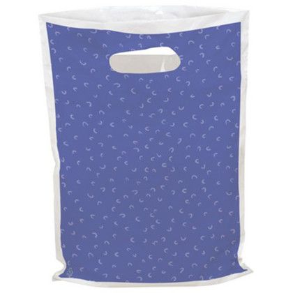 Playful Patterns Predesigned Plastic Bag - 12" x 15" - Design 3