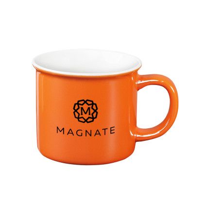 Custom Pearlescent Campfire Mug - Orange 