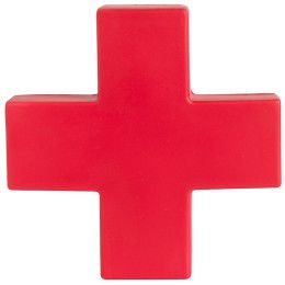 Custom Cross Stress Reliever - Red Custom Cross Stress Reliever - Red