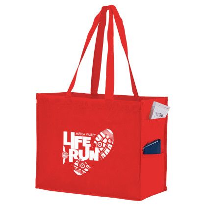 Custom Rock the Tote! - 16" x 12" - Red