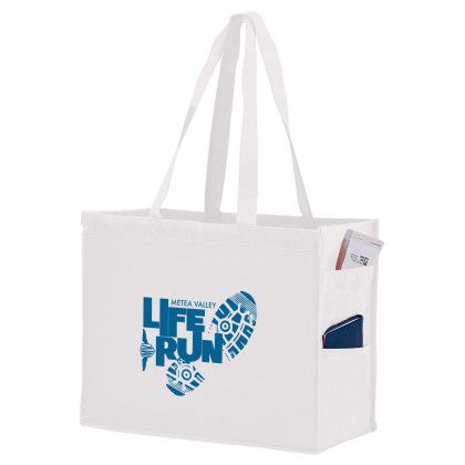 Custom Rock the Tote! - 16" x 12" - White