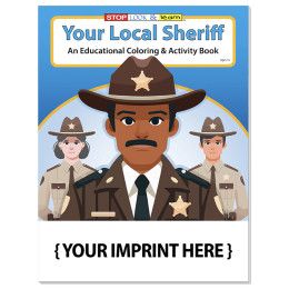 Custom Coloring & Activity Book: Your Local Sheriff Custom Coloring & Activity Book: Your Local Sheriff