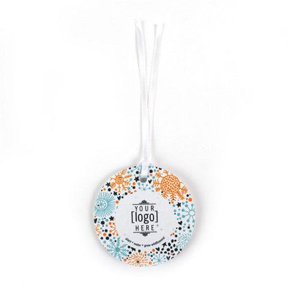 Custom Seed Paper Ornament - Design AK