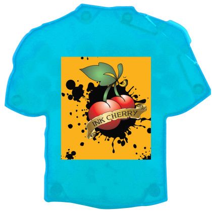 Custom T-Shirt Credit Card Mints - Translucent Teal