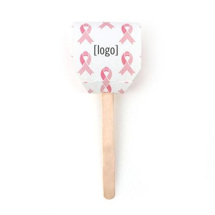 Custom Breast Cancer Awareness, Seed Pops - Design D Back View Custom Breast Cancer Awareness, Seed Pops - Design D Back View