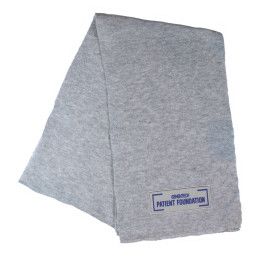 Custom Knit Scarf - Gray