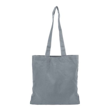 Custom Lightweight Colorful Economical Cotton Tote Bag - Gray