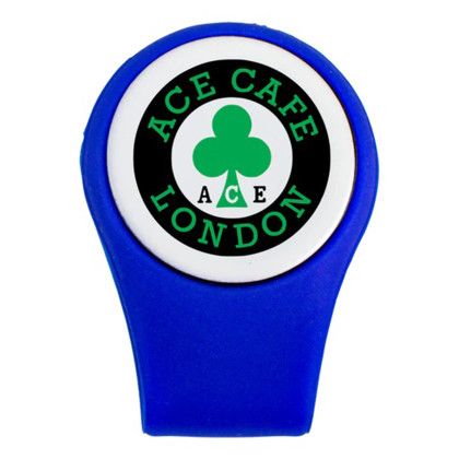 Custom Magnetic Golf Ball Marker Hat Clip - Royal Blue 