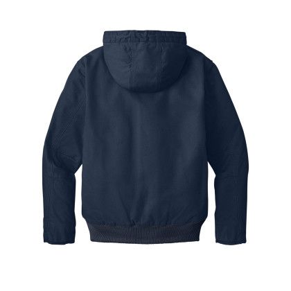 Custom Carhartt Washed Duck Active Jac. - Navy Back View 