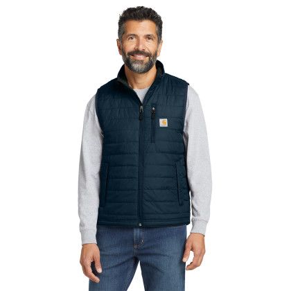 Custom Carhartt Gilliam Vest - Navy 
