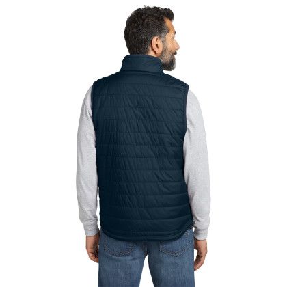 Custom Carhartt Gilliam Vest - Navy Back View 