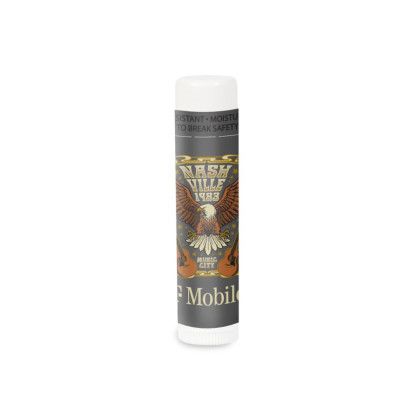 Custom USA Made Lip Balm in White Tube 