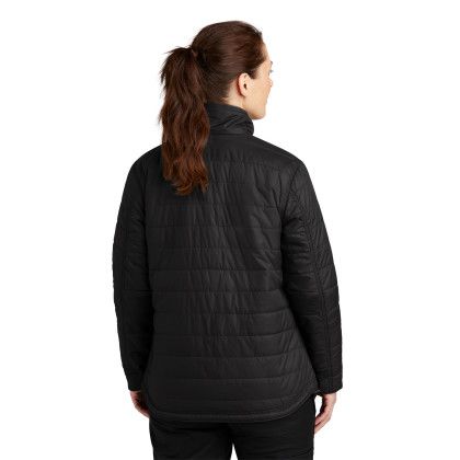 Custom Carhartt Women's Gilliam Jacket - Black Back View 